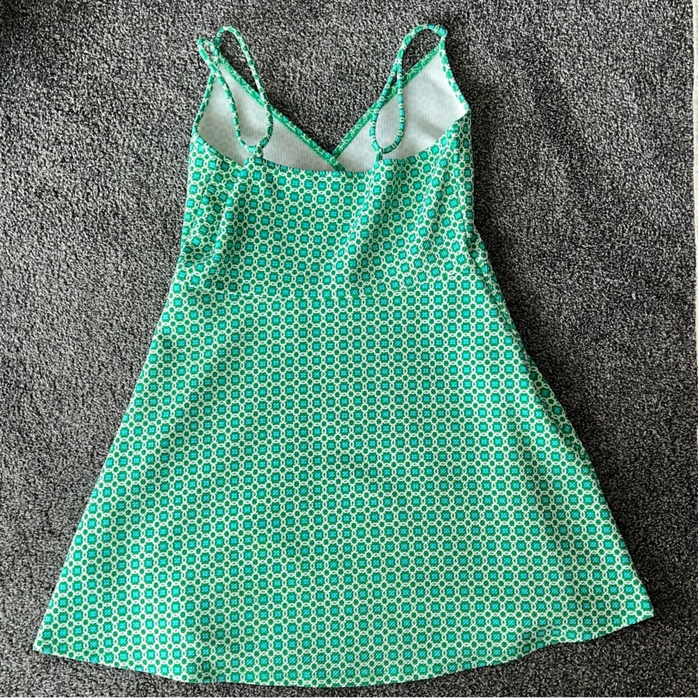 Aeropostale Green and Blue Mini Dress - Picture 5 of 11